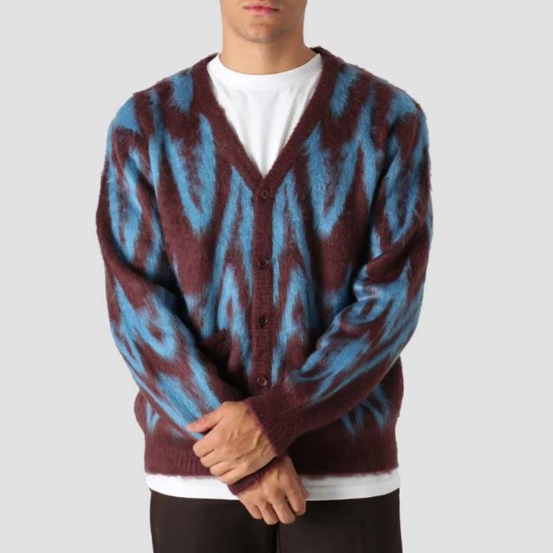 Vysoce kvalitní vlastní vzor pletený jacquard design Men \\\\ svetr svetr