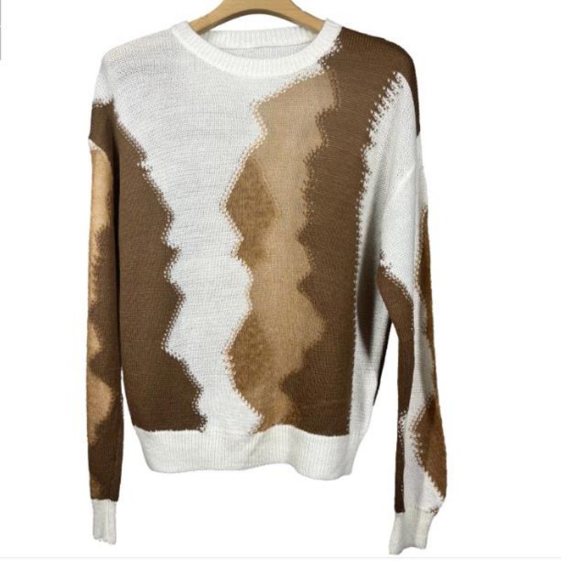 Vlněný mohair módní svetr svetr