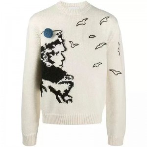 Zakázková zimní výroba příležitostné pletené svetry pro muže